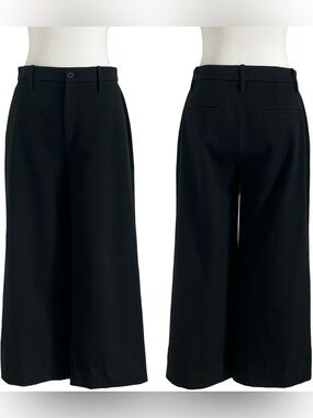 banana republic wide leg trousers casual pants